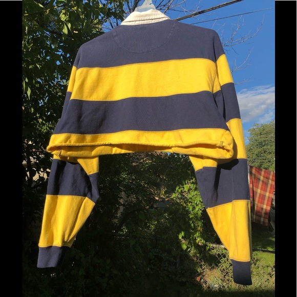Polo by Ralph Lauren custom crop top rugby shirt - Picture 5 of 5